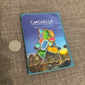 Coachella 2016 Weekend 2 Mini Booklet